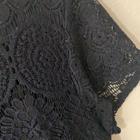 Laundry by Shelli Segal Black Lace Overlay Dress - Picture 4 of 6